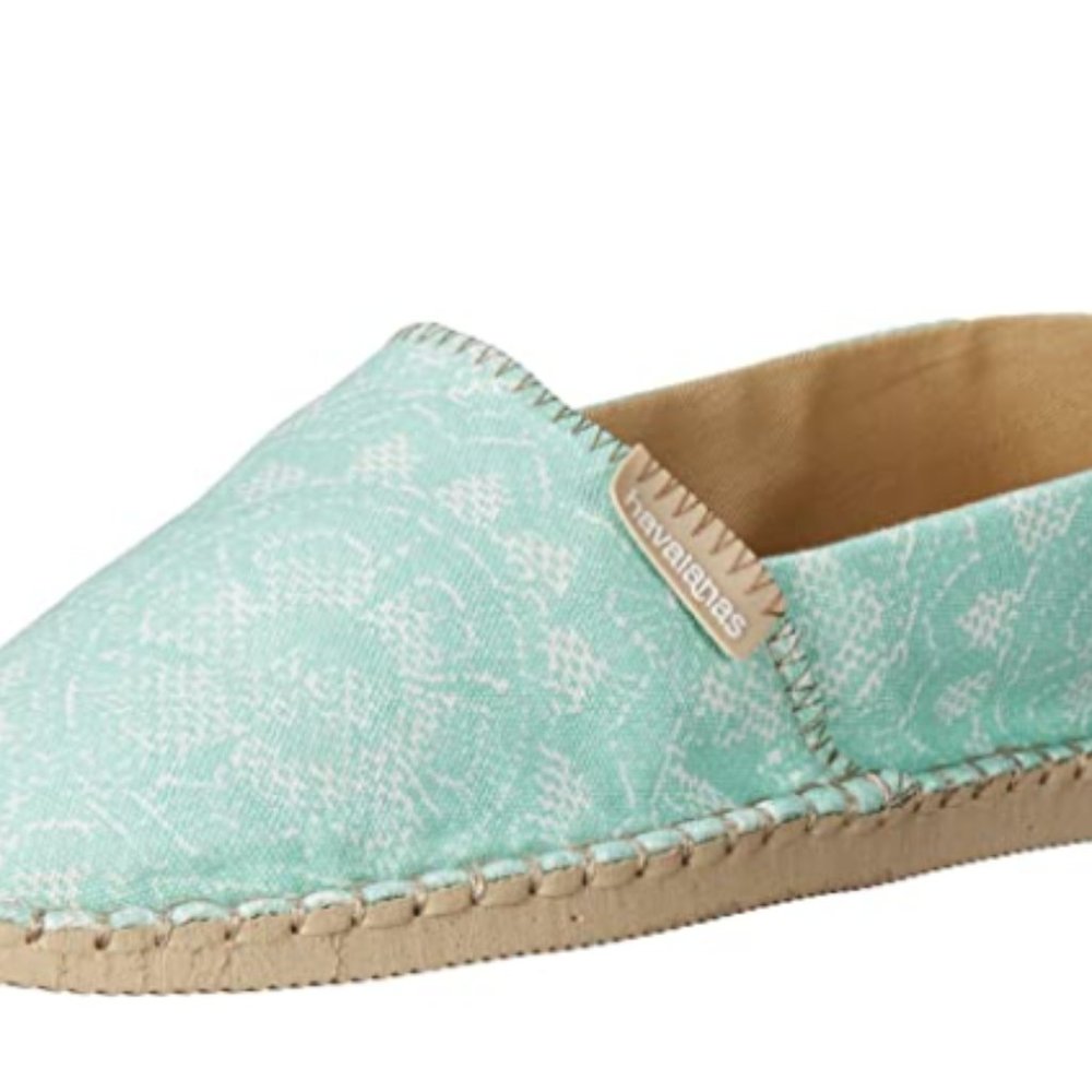 Havaianas Origine Renda Tropical Espadrille Sz 10